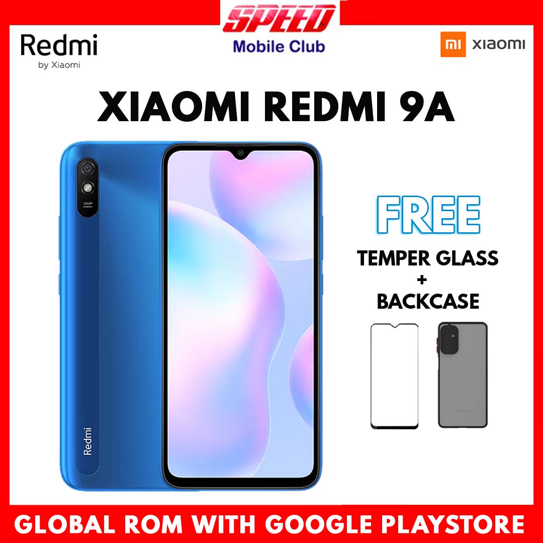 Xiaomi Redmi 9A | 2GB+32GB | 4GB+64GB | Global ROM | Brand New With Warranty | FREE TEMPER GLASS+BACK CASE OR DISCOUNT PRICE