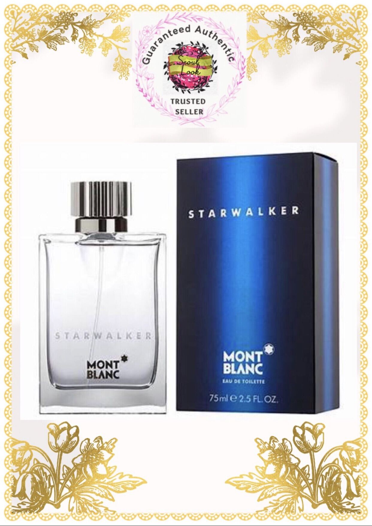 Mont Blanc Starwalker EDT 75ml for Men (Tester W/O Cap/Retail Packaging) - BNIB Perfume/Fragrance
