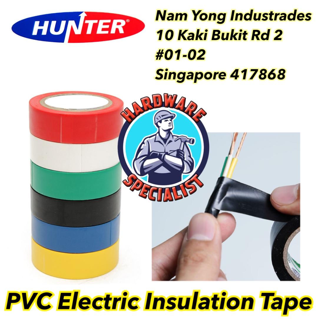 Hunter PVC Insulation Electrical Tape / PVC Tape / UV Resistant