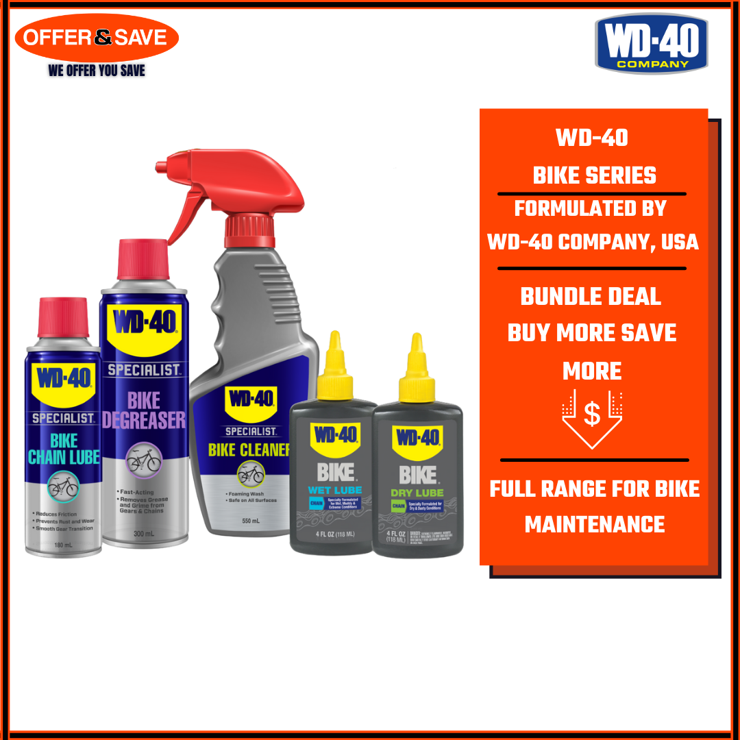 WD40 WD-40 Bike Bicycle Maintenance Series Bicycle Wash Cleaner Bicycle Lubricant Chain Degreaser