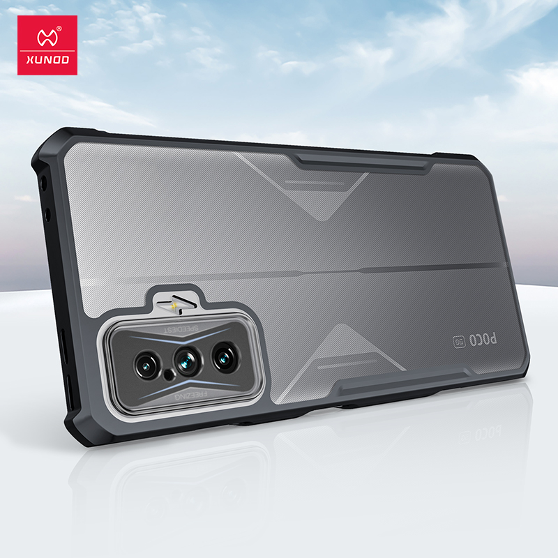 Xiaomi Poco F4 GT Case,Xundd Phone Case Anti-fingerprint Transparent Back Cover Air-bag Shockproof Protective Case For Xiaomi Poco F4 GT