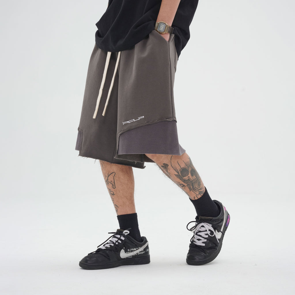 PCLP Deconstructed Raw Edge Shorts