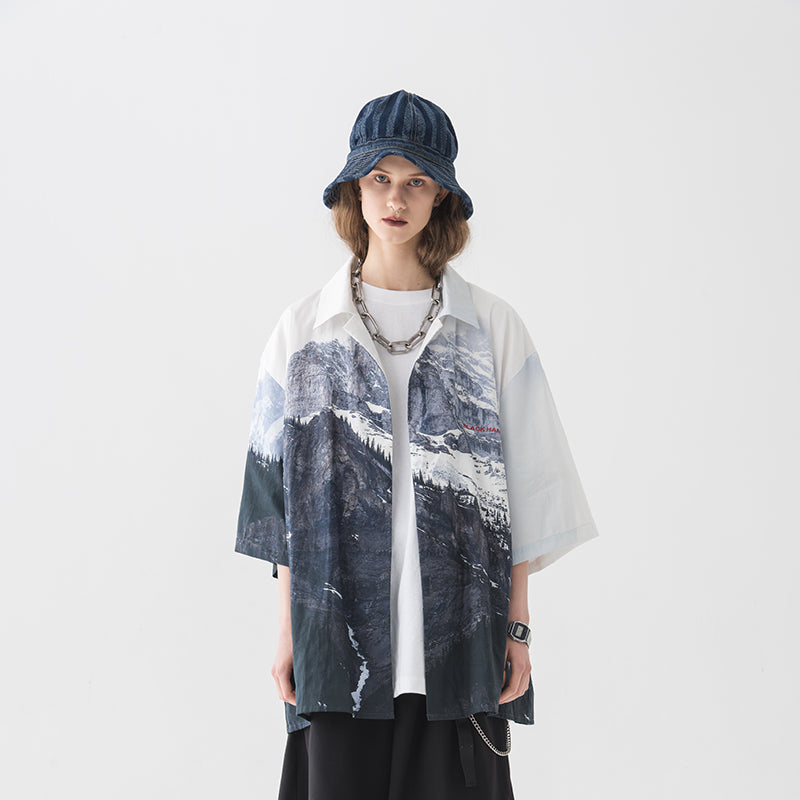 HARSH and CRUEL Mountain Button-Up